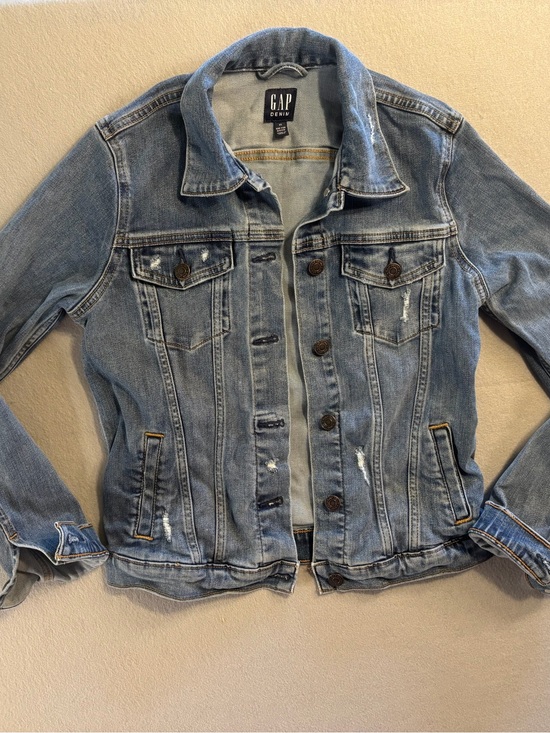 GAP Jackets & Blazers - GAP Light Blue Women's Denim Jacket